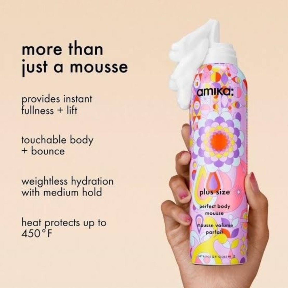 amika Plus Size Perfect Body Mousse